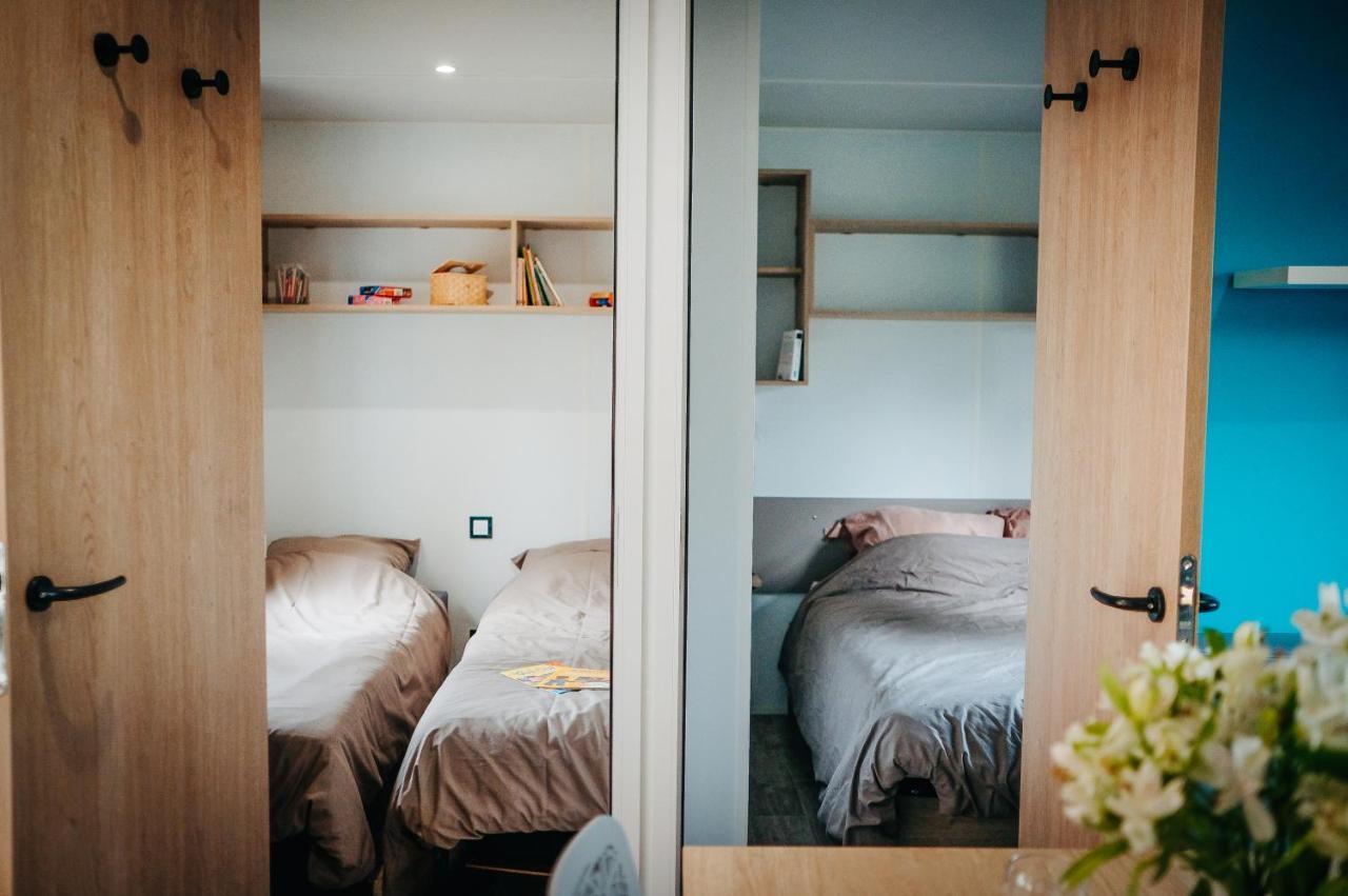 Mobil Home Xxl 4 Chambres - Camping La Pointe De 罗斯科夫 外观 照片