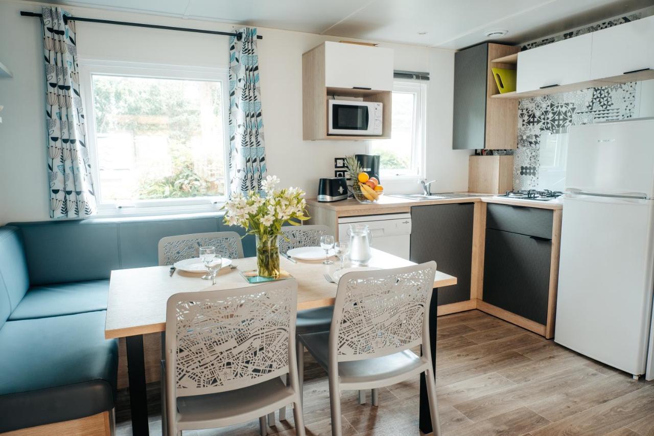 Mobil Home Xxl 4 Chambres - Camping La Pointe De 罗斯科夫 外观 照片